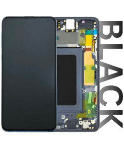 Samsung SM-G970 Galaxy S10e Service Pack LCD Display Replacement Prism Black