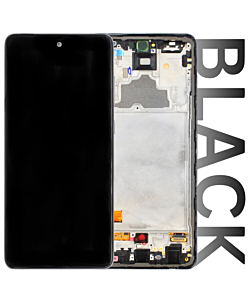 Samsung SM-A725 Galaxy A72 Service Pack LCD Display Replacement Black