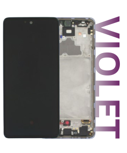 Galaxy A72 A725 Service Pack LCD Display Replacement Violet