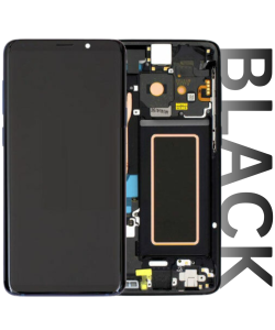 Samsung SM-G965 Galaxy S9 Plus Service Pack LCD Display Replacement Black