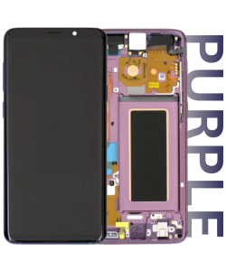 Samsung SM-G965 Galaxy S9 Plus Service Pack LCD Display Replacement Purple