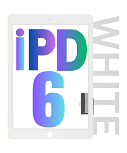 INTEC iPad 6 (2018) Digitizer Touch Panel White Standard