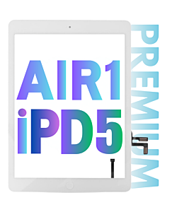 INTEC iPad Air Digitizer Touch Panel With Home Button White Premium