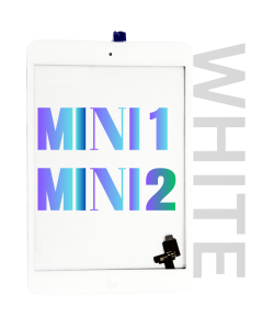 INTEC iPad Mini 1/2 Digitizer Touch Panel White Standard