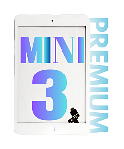 INTEC iPad Mini 3 Digitizer Touch Panel White Premium