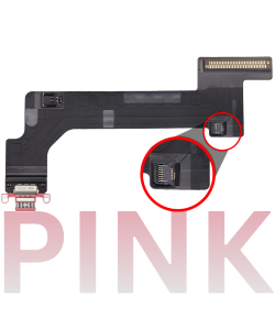 iPad 10 (2022) Charging Port Flex Cable (4G) Pink