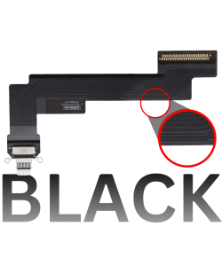 iPad Air 4 / Air 5 Charging Port Flex (Wifi) Black