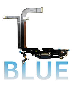 iPhone 13 Pro Max Charging Flex - Blue (Premium)