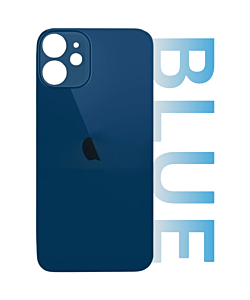 iPhone 12 Rear Glass Standard Aftermarket - Blue