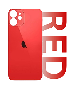 iPhone 12 Rear Glass Standard Aftermarket - Red