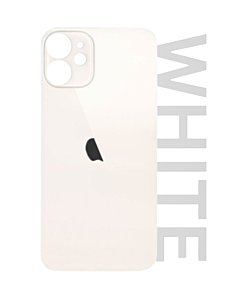 iPhone 12 Rear Glass Standard Aftermarket - White