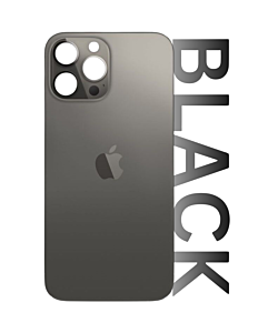 iPhone 13 Pro Max Rear Glass Standard Aftermarket (Big Hole) - Graphite
