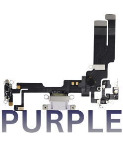 iPhone 14 Charging Port Flex Premium Purple