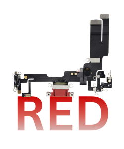 iPhone 14 Charging Port Flex Premium Red