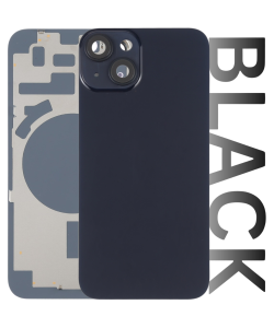 iPhone 14 Plus Premium Aftermarket Rear Glass Black