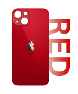 iPhone 14 Plus Rear Glass Standard Aftermarket Red