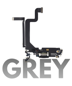 iPhone 14 Pro Max Charging Port Flex Premium Space Grey