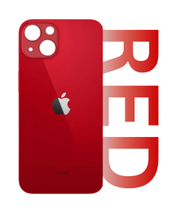 iPhone 14 Rear Glass Standard Aftermarket Red
