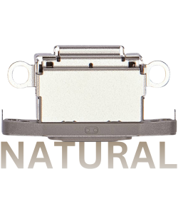 iPhone 15 Pro / 15 Pro Max Charging Port Socket Natural