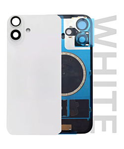 iPhone 16 Premium Aftermarket Rear Glass White 