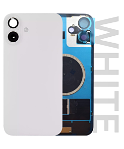 iPhone 16 Plus Premium Aftermarket Rear Glass White
