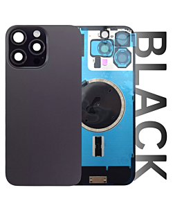 iPhone 16 Pro Max Premium Aftermarket Rear Glass Black Titanium