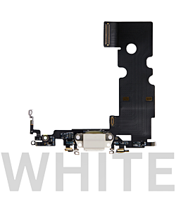 iPhone SE 3 (2022) Charging Port Flex Premium White