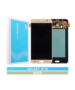 Galaxy J7 2016 (J710) LCD and Digitizer Touch Screen Assembly - Gold