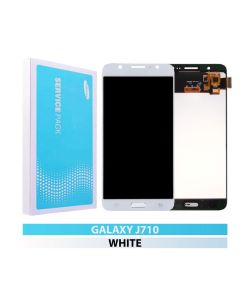 Galaxy J7 2016 (J710) LCD and Digitizer Touch Screen Assembly - White