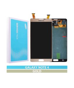 Galaxy Note 4 (N910G) LCD and Digitizer Touch Screen Assembly - Gold