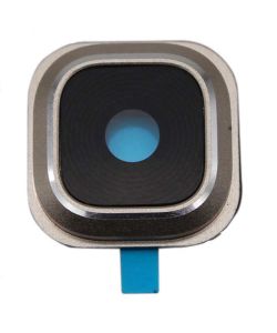 Samsung SM-G925 Galaxy S6 Edge Rear Camera Lens with Cover Bezel Ring Gold