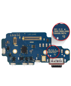 Samsung SM-S908 Galaxy S22 Ultra Charging Port With Sim Reader Replacement (US Version)