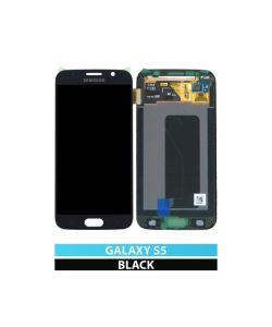 Galaxy S5 (G900I) LCD and Digitizer Touch Screen Assembly - Black