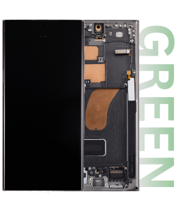 Samsung SM-S918 Galaxy S23 Ultra Assembled Service Pack Display Green