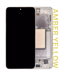Samsung SM-S921 Galaxy S24 Assembled Service Pack Display Amber Yellow