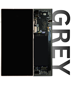 Samsung SM-S928 Galaxy S24 Ultra Assembled Service Pack Display Titanium Gray / Violet / Orange