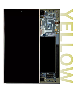 Samsung SM-S928 Galaxy S24 Ultra Assembled Service Pack Display Titanium Yellow