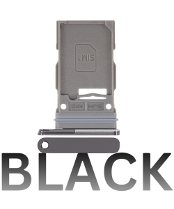 Samsung SM-S908 Galaxy S22 Ultra Sim Tray Black