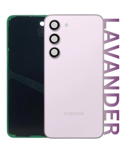 Samsung SM-S911 Galaxy S23 Rear Glass With Camera Lens Lavender