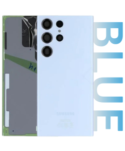 Samsung SM-S918 Galaxy S23 Ultra Rear Glass With Camera Lens Blue