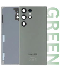 Samsung SM-S918 Galaxy S23 Ultra Rear Glass With Camera Lens Green