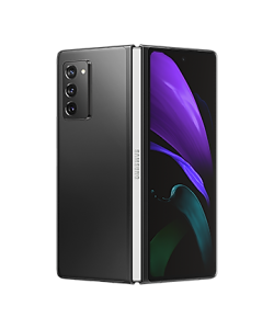 Samsung SM-F916 Galaxy Z Fold 2 5G Service Pack Display Black With Silver Hinge
