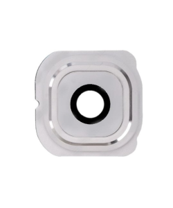 Samsung SM-G925 Galaxy S6 Edge Rear Camera Lens with Cover Bezel Ring White