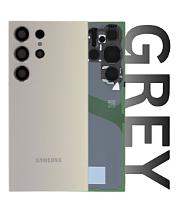 Samsung SM-S928 Galaxy S24 Ultra Rear Cover With Camera Lens Titanium Gray