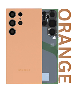 Samsung SM-S928 Galaxy S24 Ultra Rear Cover With Camera Lens Titanium Orange