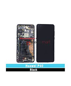 Huawei P40 Service Pack LCD Display Replacement Black