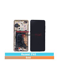 Huawei P40 Service Pack LCD Display Replacement Gold