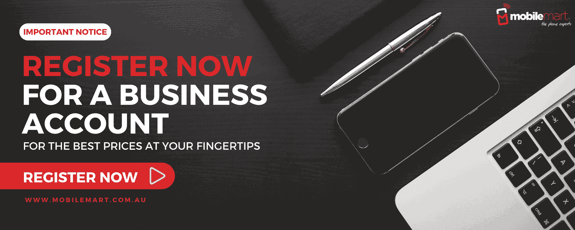 Register Business Account